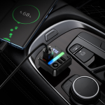 Hoco 45W Car Charger with Wireless FM Transmitter E89